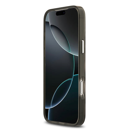Apple iPhone 17 Pro Max Kılıf Karl Lagerfeld Orjinal Lisanslı M-safe Şarj Özellikli IML Leopar Baskılı Kapak