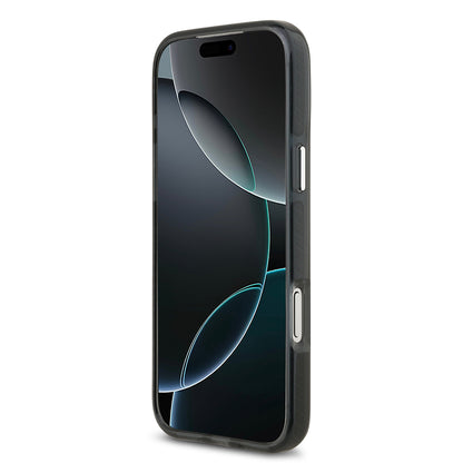 Apple iPhone 17 Pro Max Kılıf Lacoste Orjinal Lisanslı M-safe Şarj Özellikli İkonik Timsah Logolu Buzlu Kapak
