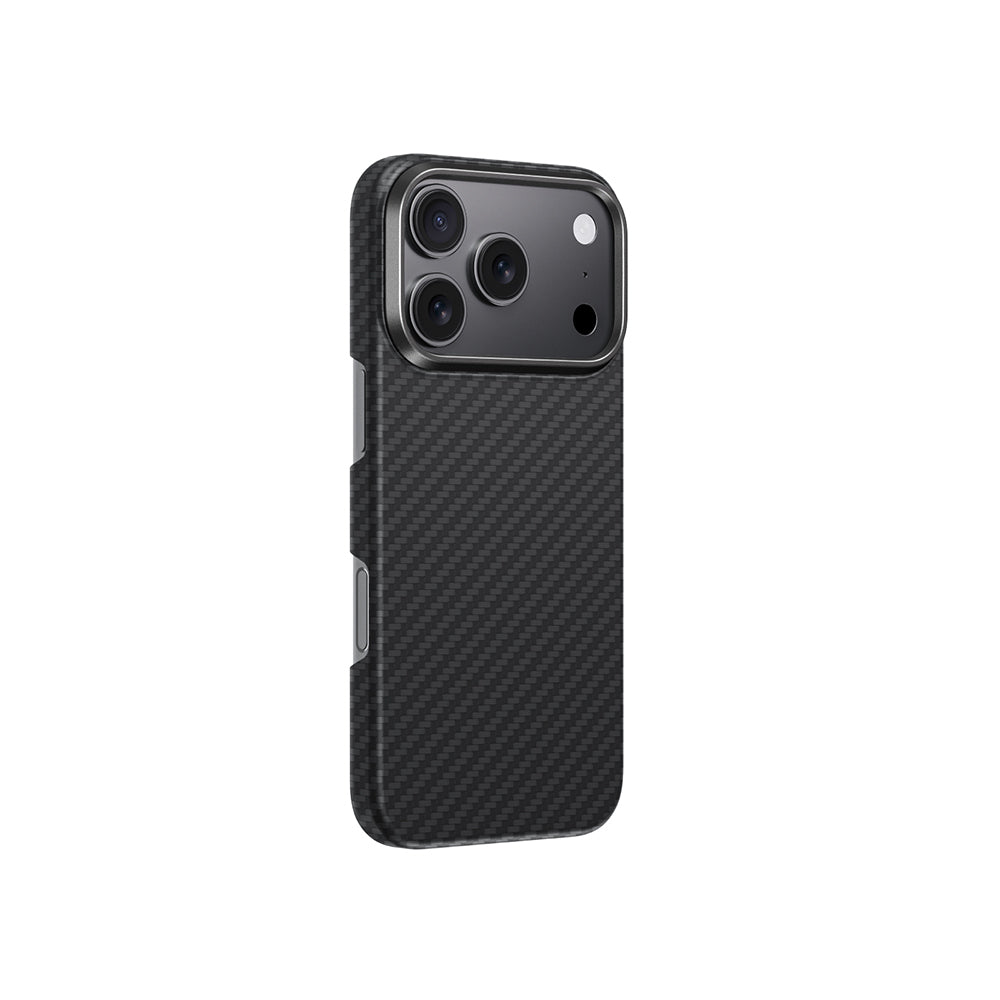 Apple iPhone 17 Pro Max Kılıf M-safe Şarj Özellikli 1500D Aramid Fiber Amazingthing Titan Max Serisi Kapak