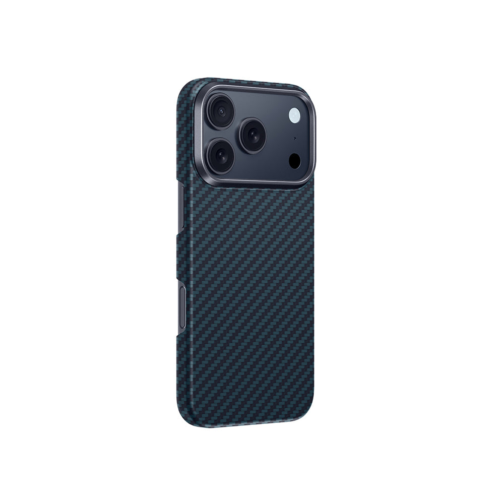 Apple iPhone 17 Pro Max Kılıf M-safe Şarj Özellikli 1500D Aramid Fiber Amazingthing Titan Max Serisi Kapak