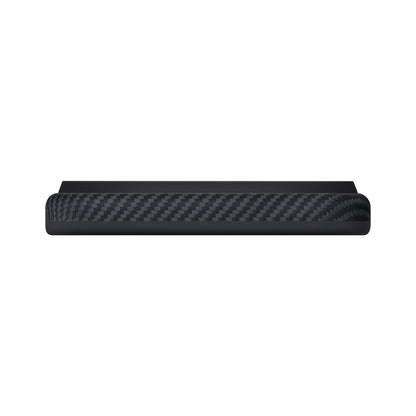 Apple iPhone 17 Pro Max Kılıf M-safe Şarj Özellikli 1500D Aramid Fiber Pitaka Military-Grade Classic Serisi Black-Grey Twill Kapak