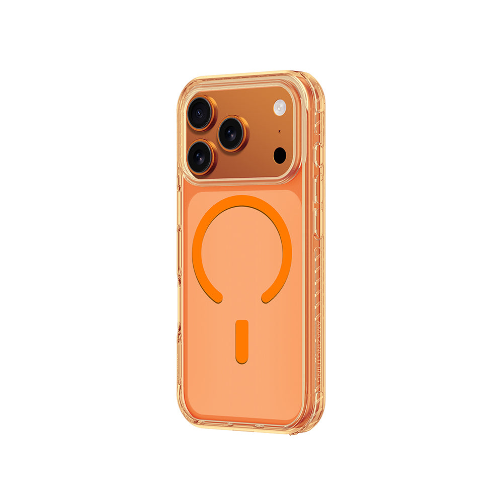 Apple iPhone 17 Pro Max Kılıf M-Safe Şarj Özellikli Airbag Tasarımlı AmazingThing Titan Pro Serisi Kapak