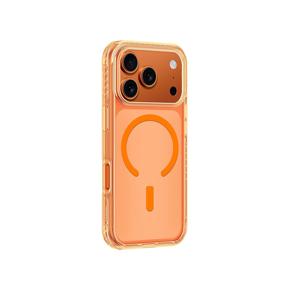 Apple iPhone 17 Pro Max Kılıf M-Safe Şarj Özellikli Airbag Tasarımlı AmazingThing Titan Pro Serisi Kapak
