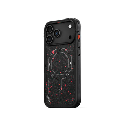 Apple iPhone 17 Pro Max Kılıf M-safe Şarj Özellikli Airbag Tasarımlı Skinarma Vektor Kapak