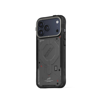 Apple iPhone 17 Pro Max Kılıf M-Safe Şarj Özellikli Airbag Tasarımlı Skinarma Vigor Kapak