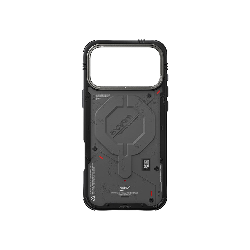Apple iPhone 17 Pro Max Kılıf M-Safe Şarj Özellikli Airbag Tasarımlı Skinarma Vigor Kapak