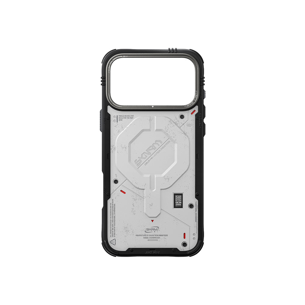Apple iPhone 17 Pro Max Kılıf M-Safe Şarj Özellikli Airbag Tasarımlı Skinarma Vigor Kapak