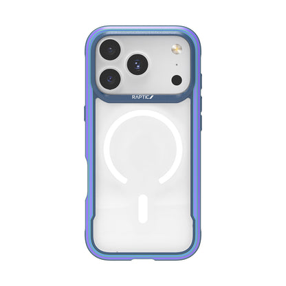 Apple iPhone 17 Pro Max Kılıf M-safe Şarj Özellikli Airbagli Raptic Shield Serisi Şeffaf Arka Yüzey Kapak