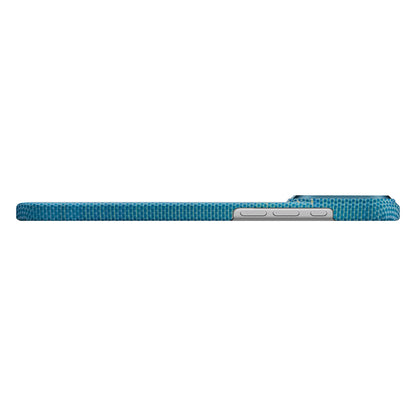 Apple iPhone 17 Pro Max Kılıf M-safe Şarj Özellikli Aramid Fiber Pitaka Glints of Gold Ultra Slim Serisi Kapak