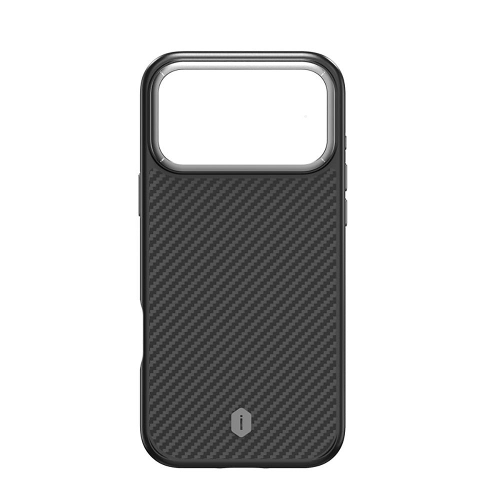 Apple iPhone 17 Pro Max Kılıf M-safe Şarj Özellikli Aramid Fiber Wiwu Defense Ultra Serisi DCC-205 Kapak
