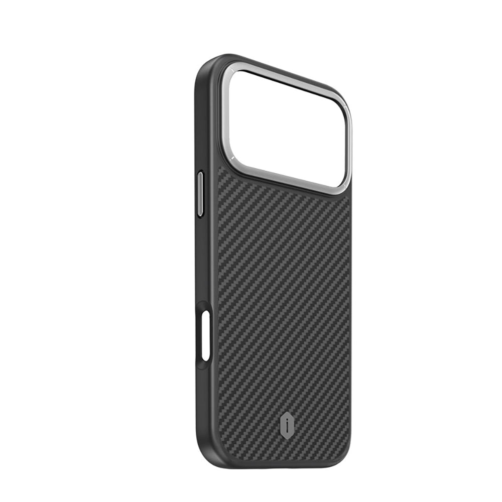 Apple iPhone 17 Pro Max Kılıf M-safe Şarj Özellikli Aramid Fiber Wiwu Defense Ultra Serisi DCC-205 Kapak