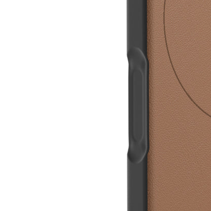 Apple iPhone 17 Pro Max Kılıf M-safe Şarj Özellikli Basit Mat Deri Desenli Youngkit Tech Fashion Serisi Kapak