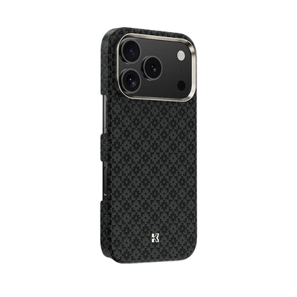 Apple iPhone 17 Pro Max Kılıf M-Safe Şarj Özellikli Benks ArmorAir ArmorGrid Serisi Kevlar Kapak