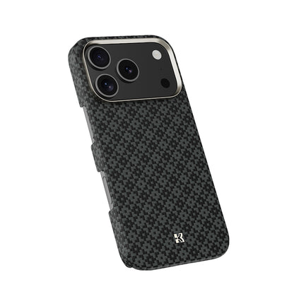 Apple iPhone 17 Pro Max Kılıf M-Safe Şarj Özellikli Benks ArmorAir ArmorGrid Serisi Kevlar Kapak