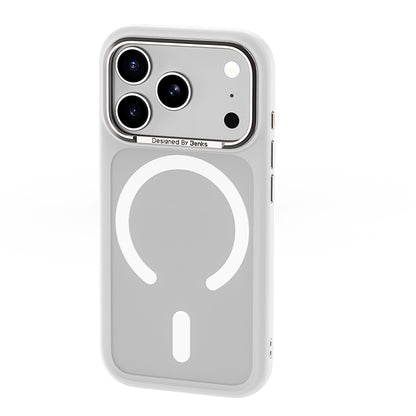 Apple iPhone 17 Pro Max Kılıf M-Safe Şarj Özellikli Benks Mist C-Magnet Kapak