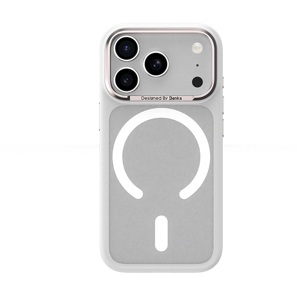 Apple iPhone 17 Pro Max Kılıf M-Safe Şarj Özellikli Benks Mist C-Magnet Kapak