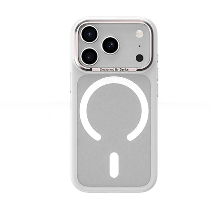 Apple iPhone 17 Pro Max Kılıf M-Safe Şarj Özellikli Benks Mist C-Magnet Kapak
