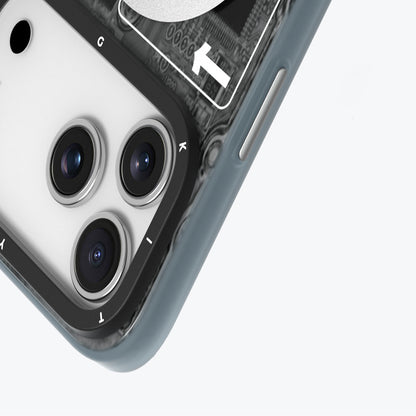 Apple iPhone 17 Pro Max Kılıf M-safe Şarj Özellikli Kamera Denetim Butonlu Youngkit Technology Serisi Kapak