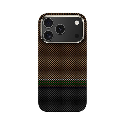 Apple iPhone 17 Pro Max Kılıf M-safe Şarj Özellikli Karbon Fiber Tasarımlı Benks Prestige ArmorPro Kevlar Kapak