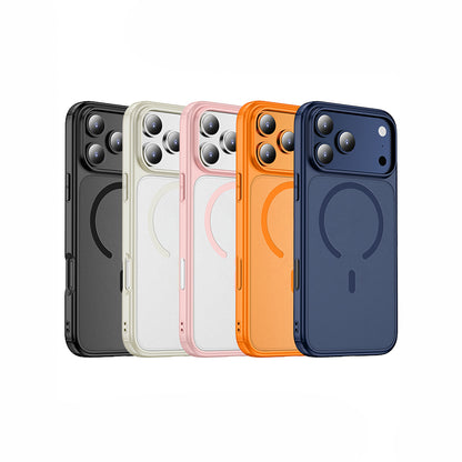 Apple iPhone 17 Pro Max Kılıf M-safe Şarj Özellikli Mat Arka Yüzey Wlons Lola Kapak
