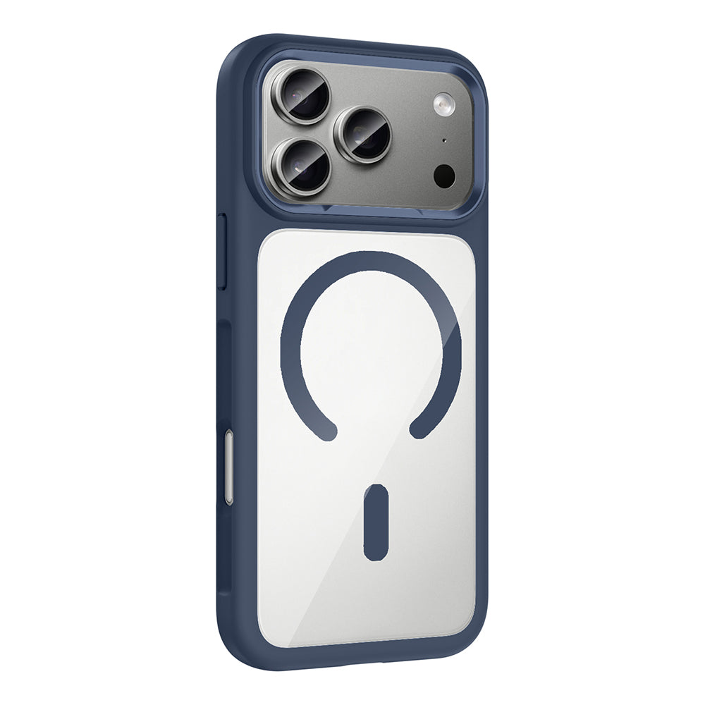 Apple iPhone 17 Pro Max Kılıf M-Safe Şarj Özellikli Metal Kamera Çerçeveli Zore Tiko Kapak