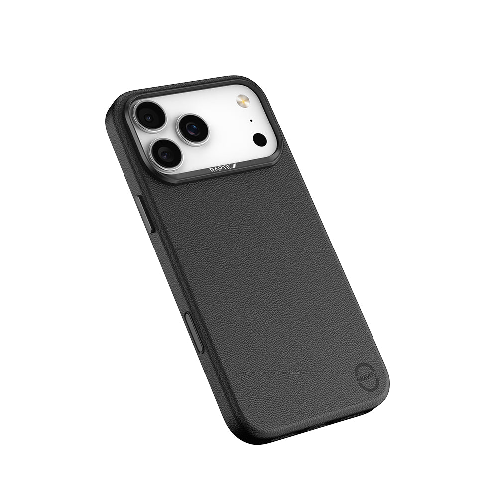 Apple iPhone 17 Pro Max Kılıf M-Safe Şarj Özellikli Polimerik Deri Raptic Urban Nano Kapak