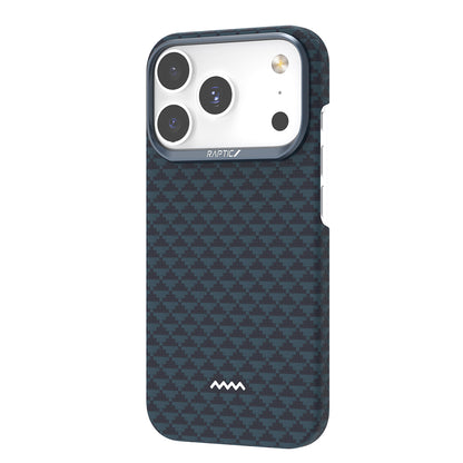 Apple iPhone 17 Pro Max Kılıf M-safe Şarj Özellikli Raptic Aramid Skin Origin Serisi Kapak