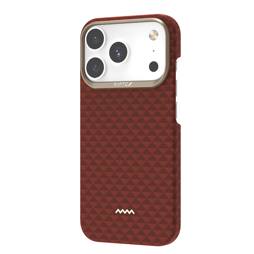 Apple iPhone 17 Pro Max Kılıf M-safe Şarj Özellikli Raptic Aramid Skin Origin Serisi Kapak