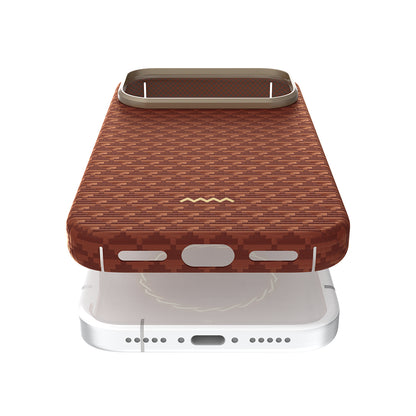 Apple iPhone 17 Pro Max Kılıf M-safe Şarj Özellikli Raptic Aramid Skin Origin Serisi Kapak
