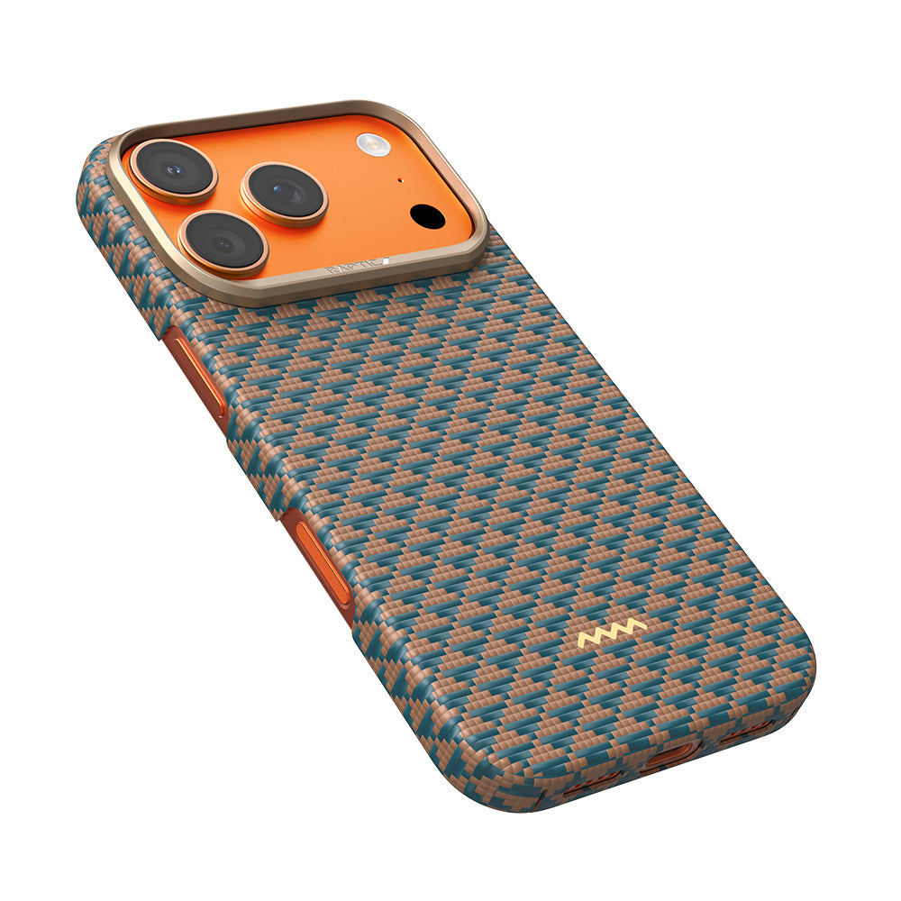Apple iPhone 17 Pro Max Kılıf M-safe Şarj Özellikli Raptic Aramid Skin Origin Serisi Kapak