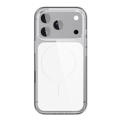 Apple iPhone 17 Pro Max Kılıf M-safe Şarj Özellikli Şeffaf Tasarımlı Wlons Apel Kapak