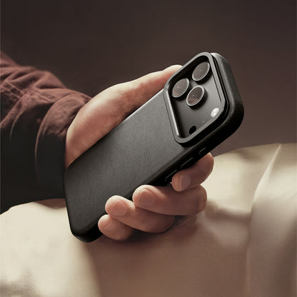 Apple iPhone 17 Pro Max Kılıf M-safe Şarj Özellikli Standlı Amazingthing Glamour Mag Serisi PU Kapak