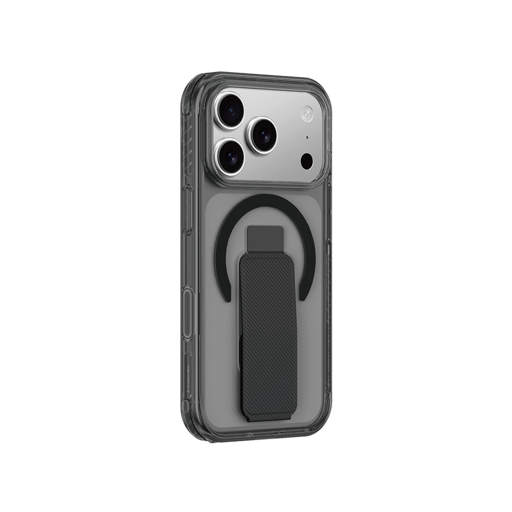 Apple iPhone 17 Pro Max Kılıf M-safe Şarj Özellikli Standlı Amazingthing Titan Pro Plus Kapak