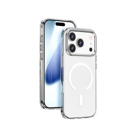 Apple iPhone 17 Pro Max Kılıf M-safe Şarj Özellikli Wiwu YXK-208 Invisible Ultra Sert PC Kapak