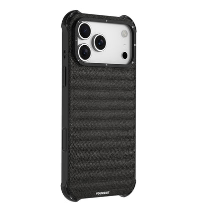 Apple iPhone 17 Pro Max Kılıf M-safe Şarj Özellikli Youngkit Canvas Serisi Kapak