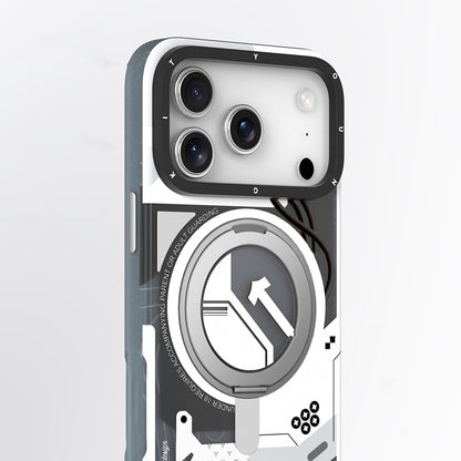 Apple iPhone 17 Pro Max Kılıf M-safe Şarj Özellikli Youngkit Starship Serisi Kapak