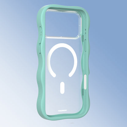Apple iPhone 17 Pro Max Kılıf M-safe Şarj Özellikli Youngkit Wave Matte Serisi Kapak