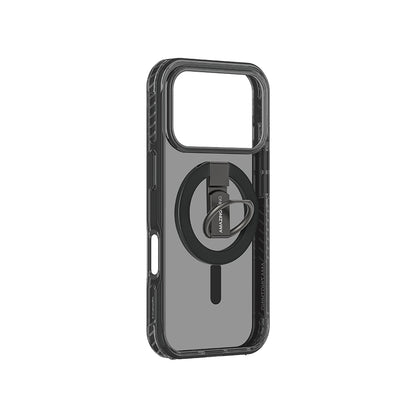 Apple iPhone 17 Pro Max Kılıf M-safe Şarj Özellikli Yüzük Standlı Amazingthing Titan Pro Serisi Kapak