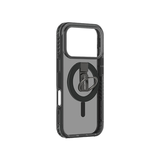 Apple iPhone 17 Pro Max Kılıf M-safe Şarj Özellikli Yüzük Standlı Amazingthing Titan Pro Serisi Kapak