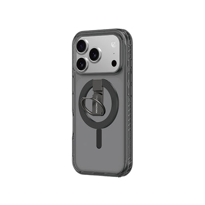 Apple iPhone 17 Pro Max Kılıf M-safe Şarj Özellikli Yüzük Standlı Amazingthing Titan Pro Serisi Kapak