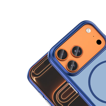 Apple iPhone 17 Pro Max Kılıf M-Safe Şarj Özellikli Zore Lora PC Kapak