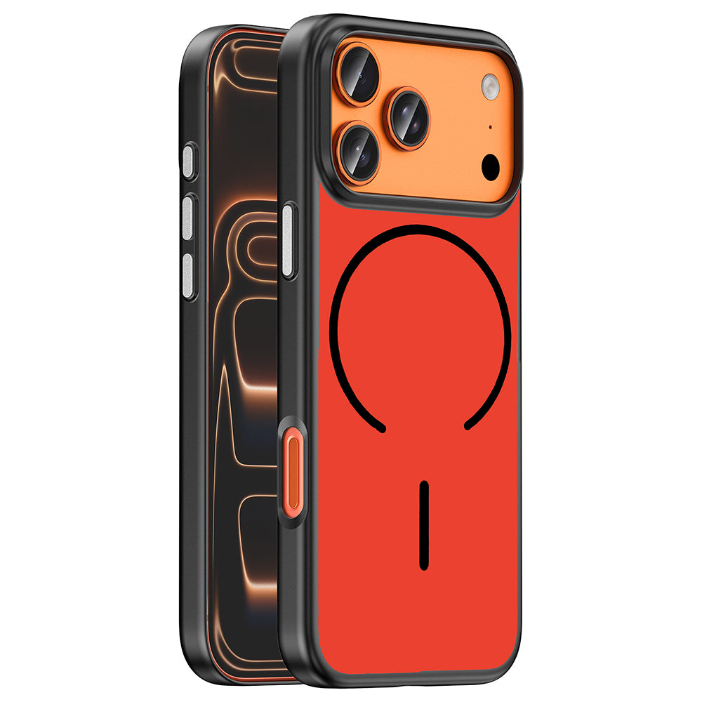 Apple iPhone 17 Pro Max Kılıf M-Safe Şarj Özellikli Zore Lora PC Kapak