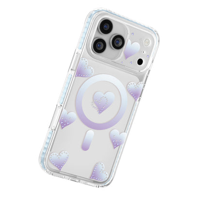 Apple iPhone 17 Pro Max Kılıf M-Safe Şarj Özellikli Zore Paris Elvo Sert PC Kapak