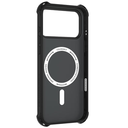 Apple iPhone 17 Pro Max Kılıf Mat Renkli Tasarım Youngkit True Color Serisi Kapak