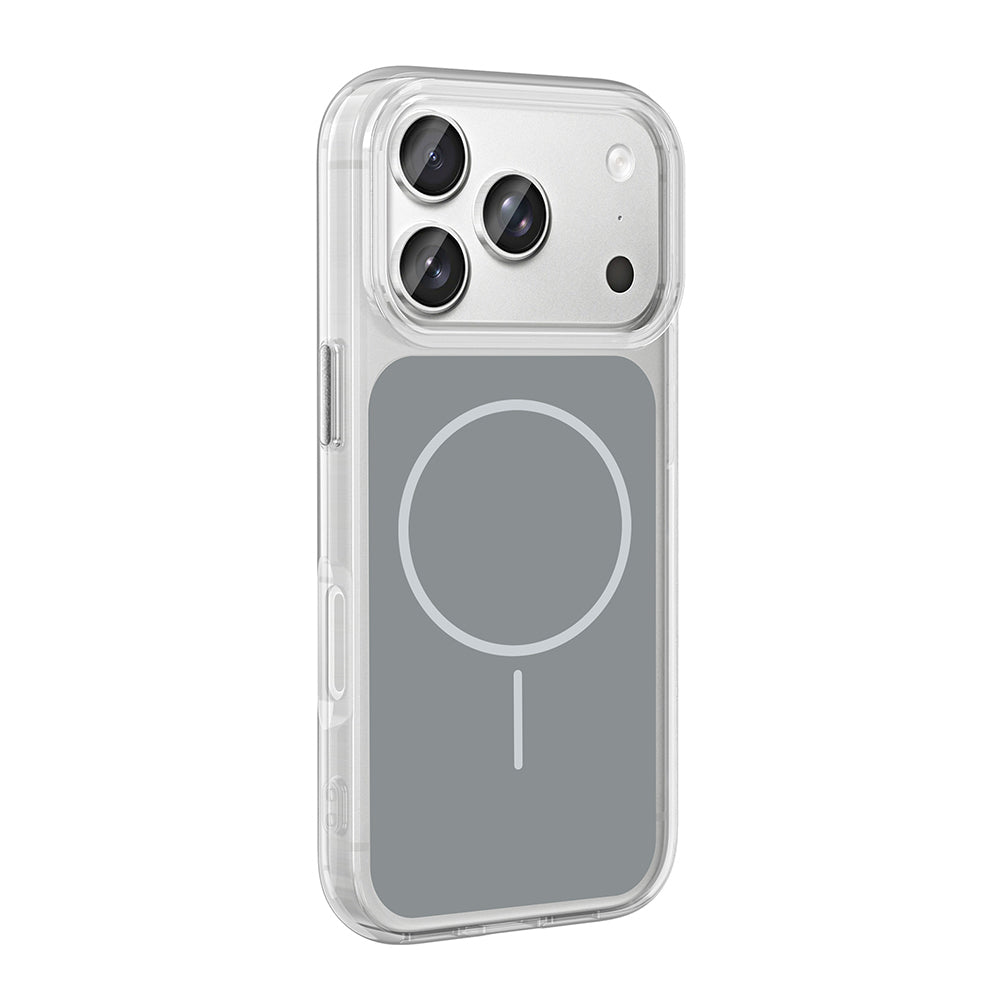 Apple iPhone 17 Pro Max Kılıf Metal Buton Tasarımlı Zore İkonik Sert Silikon Kapak