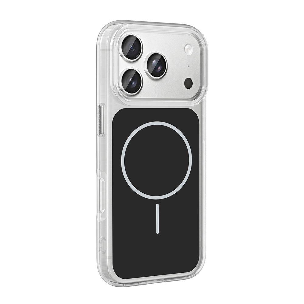 Apple iPhone 17 Pro Max Kılıf Metal Buton Tasarımlı Zore İkonik Sert Silikon Kapak