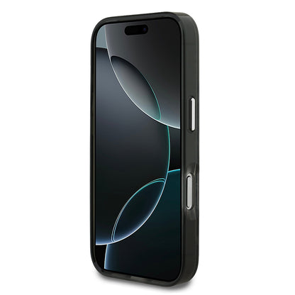 Apple iPhone 17 Pro Max Kılıf Orjinal Lisanslı M-safe Şarj Özellikli Karl Lagerfeld IML Baskılı Monogram Dizayn Kapak