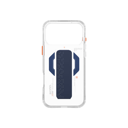 Apple iPhone 17 Pro Max Kılıf Skinarma M-Safe Şarj Özellikli Airbag Tasarımlı Standlı Haxa Kapak