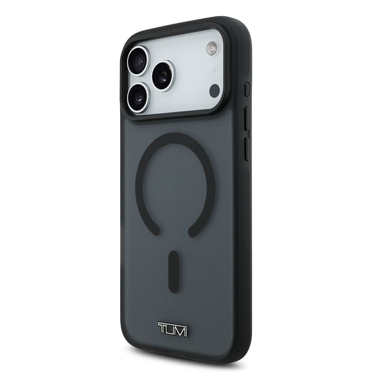 Apple iPhone 17 Pro Max Kılıf TUMI Orjinal Lisanslı M-safe Şarj Özellikli Buzlu Transparan Kapak