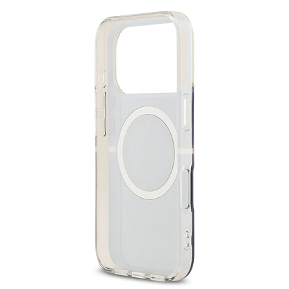 Apple iPhone 17 Pro Max Kılıf U.S. Polo Assn. Orjinal Lisanslı M-safe Şarj Özellikli IML Stripe Logolu Kapak